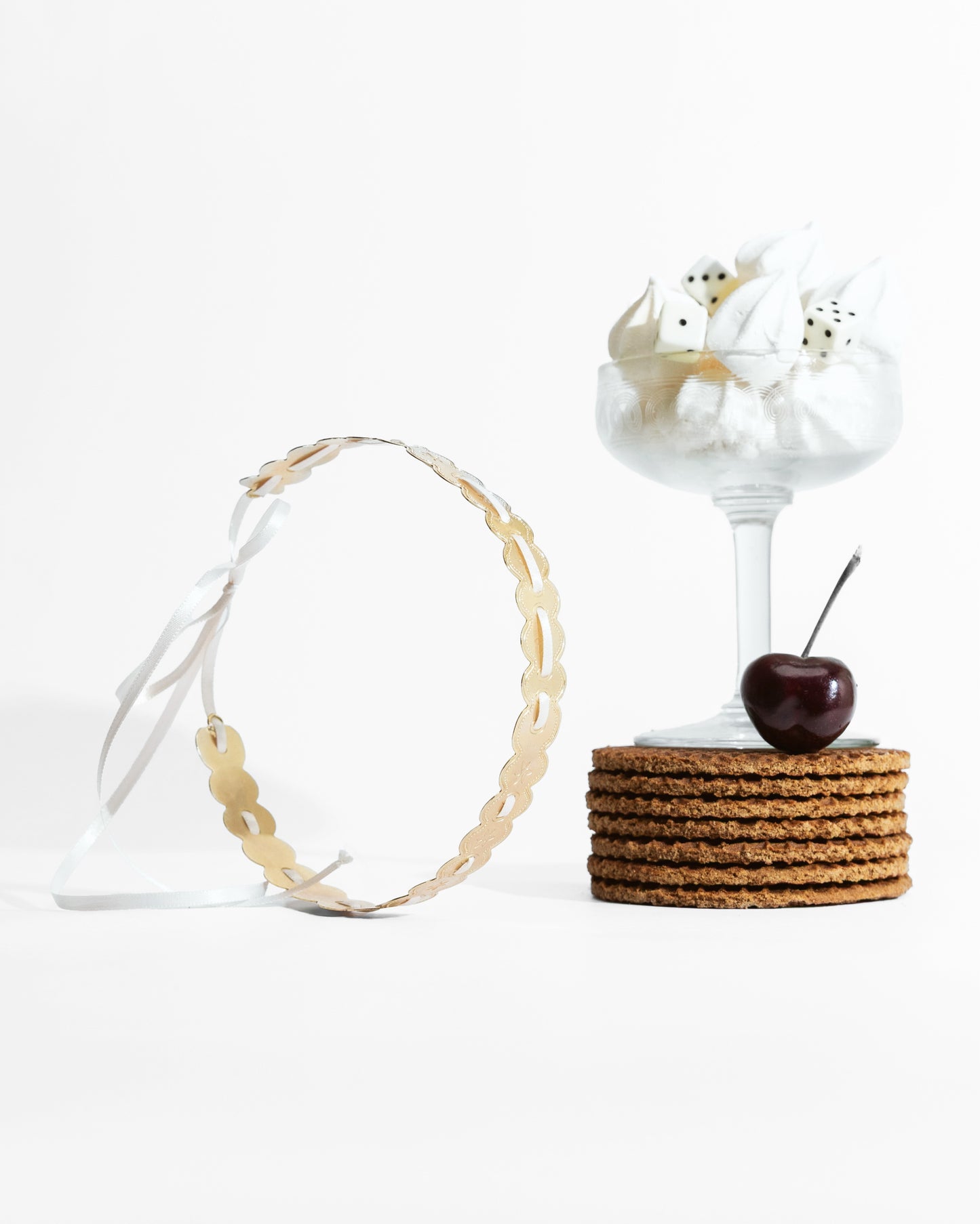 Chocker Passa Fita Dourado