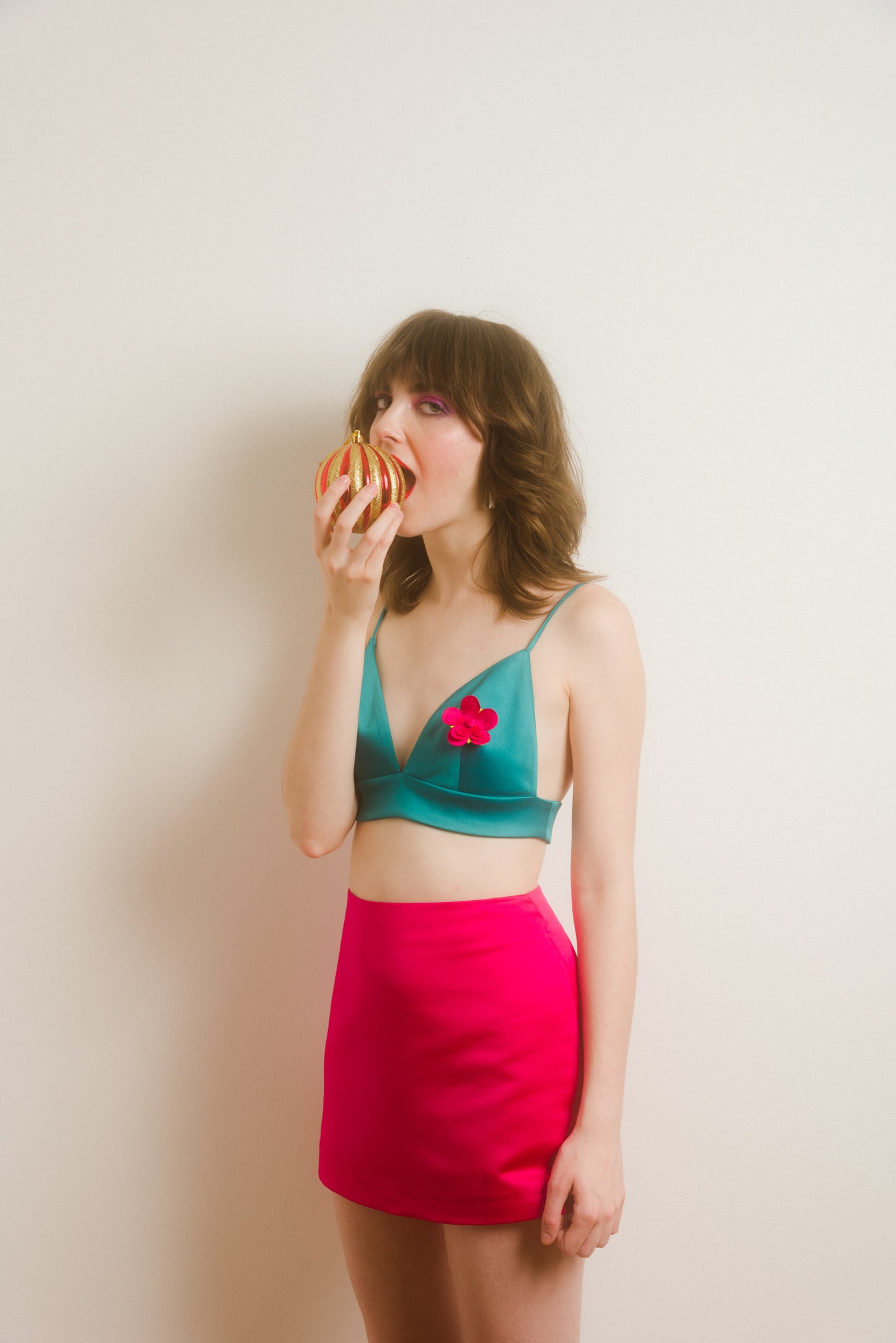 Mini Saia Daisy Pink