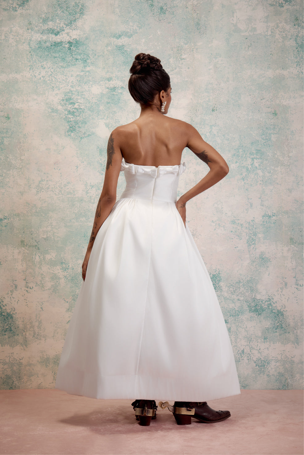 Vestido Buquê Laços