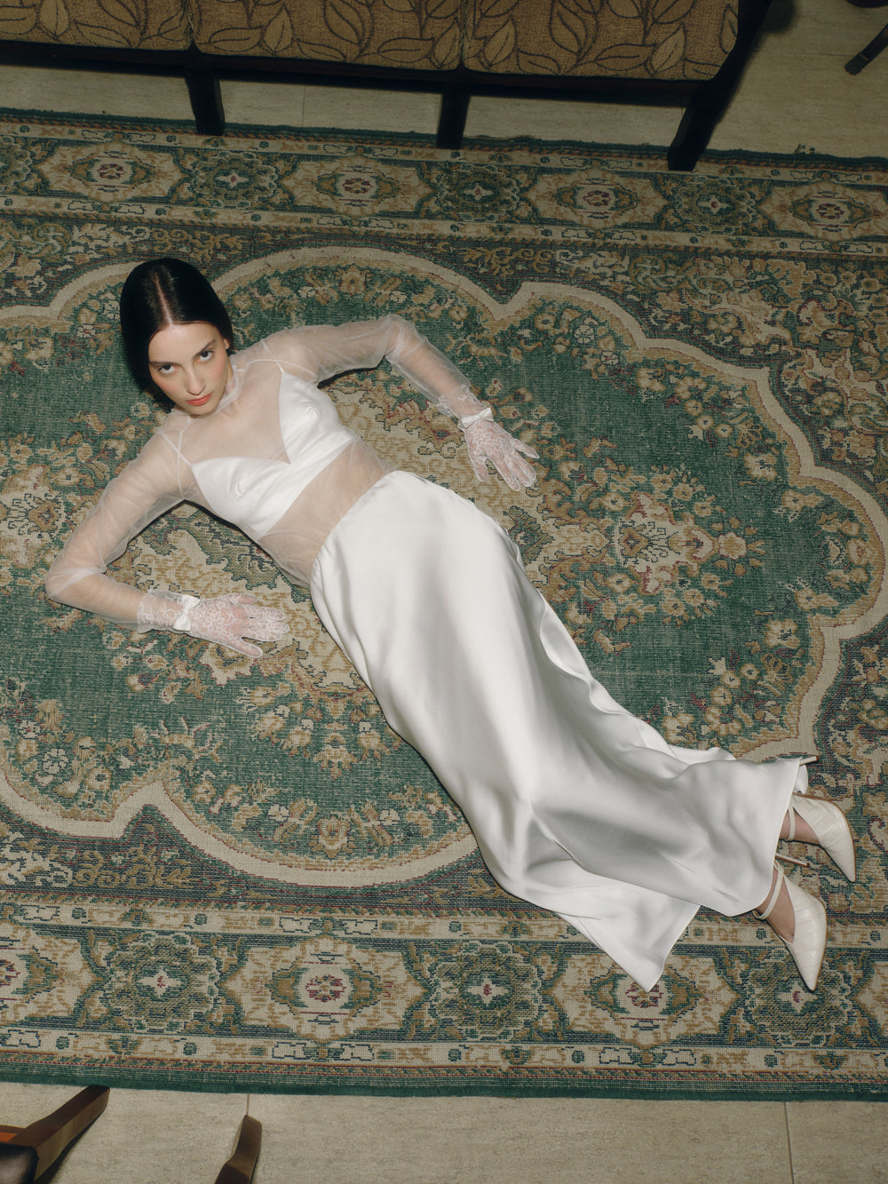 Blusa de Tule Off-White