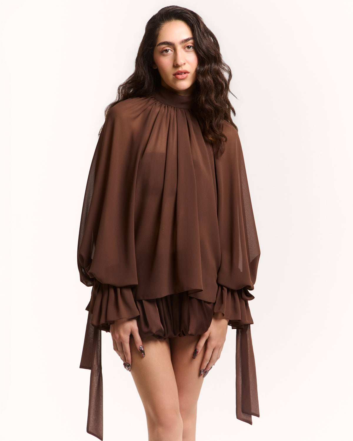 Blusa Bailey Marrom