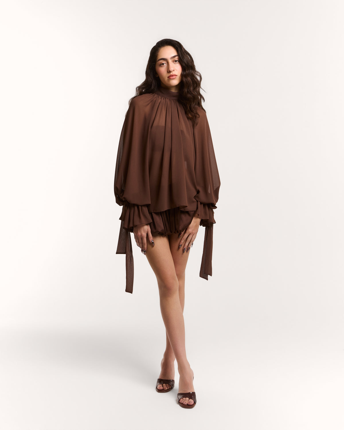 Blusa Bailey Marrom