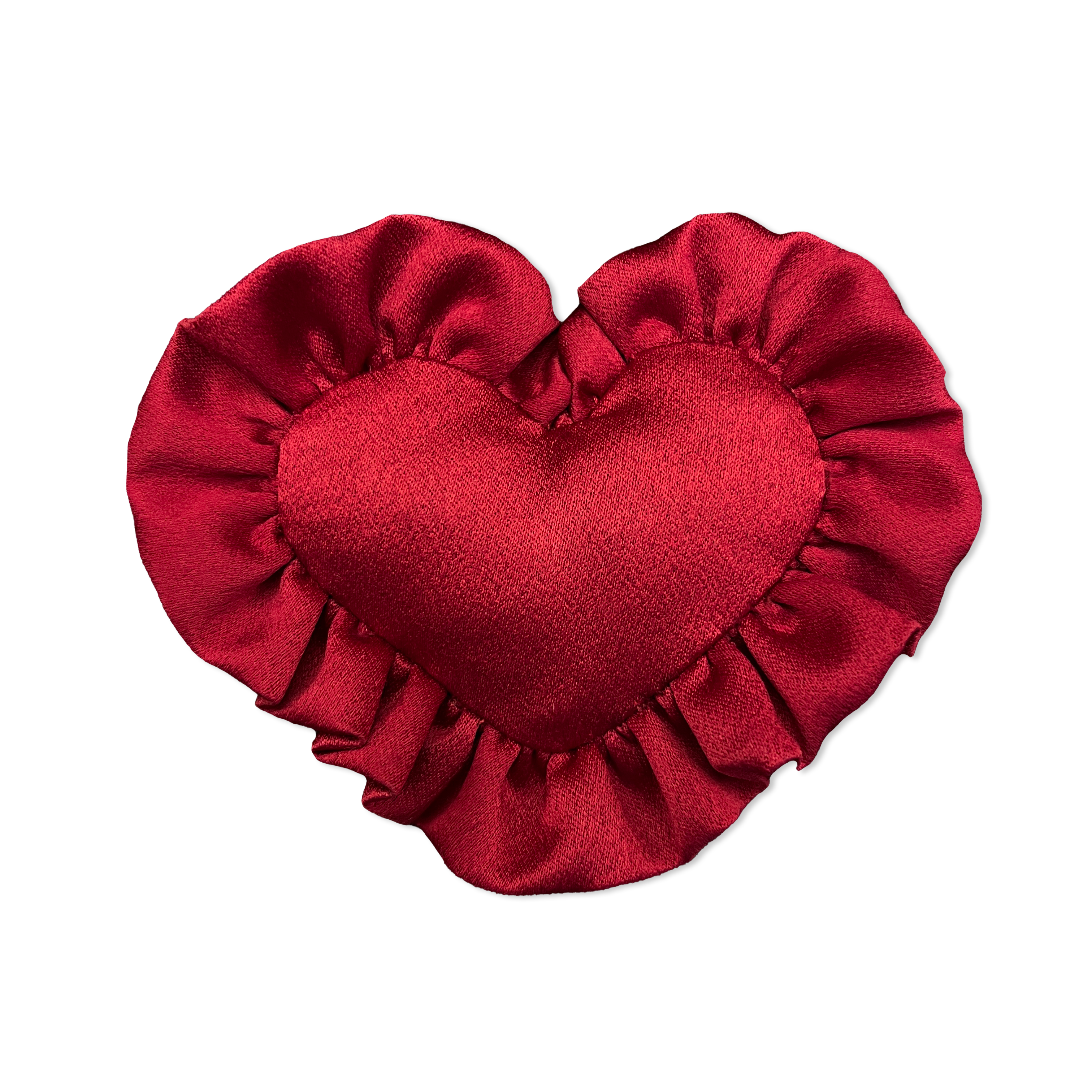 Brinco Coração Vermelho