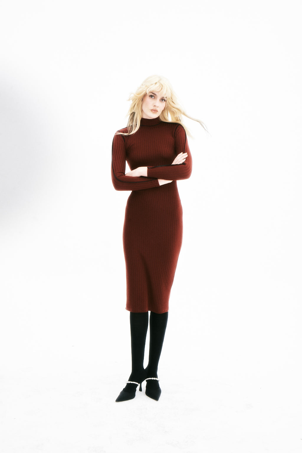 Vestido Aida Vinho