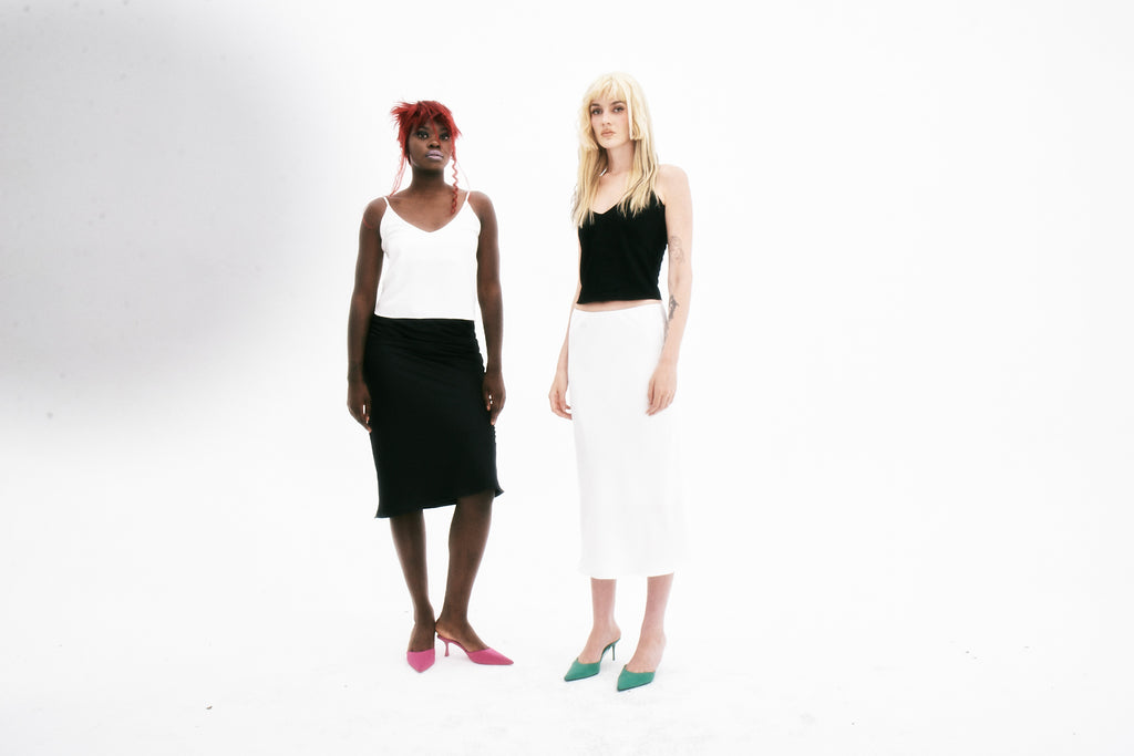 Saia Midi Off-White