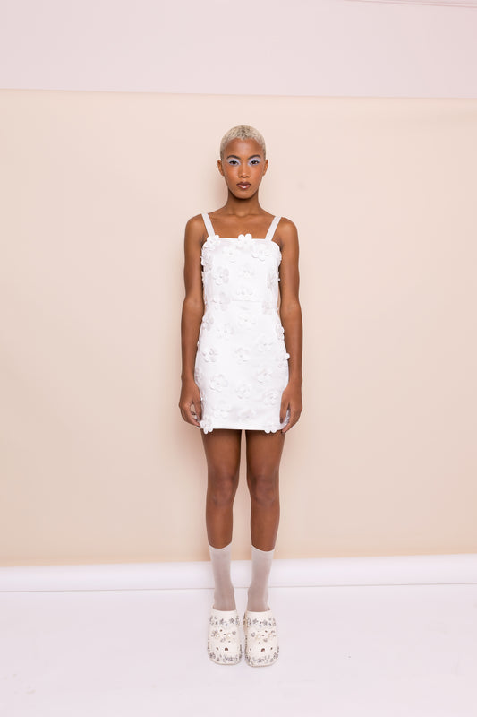 Vestido Bloom Off-White