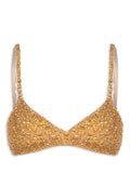 Full Sparkle Bra Dourado
