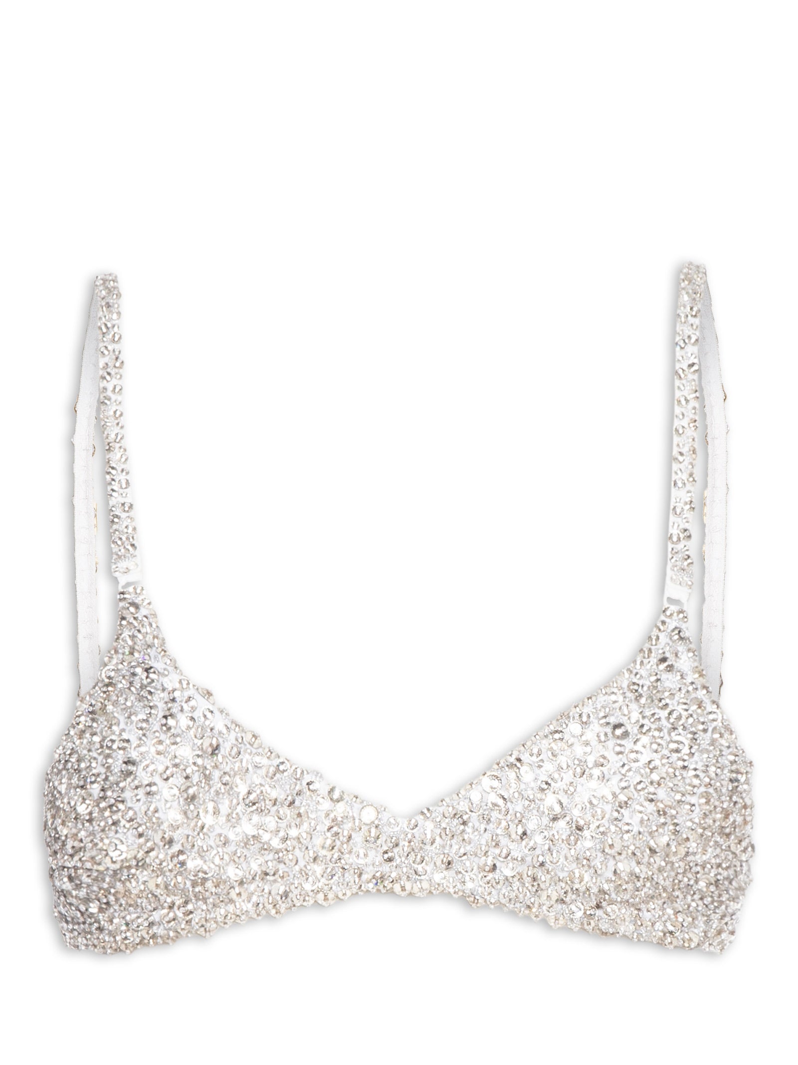 Full Sparkle Bra Prateado