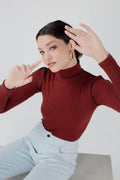 Blusa Malha Fanny Vinho