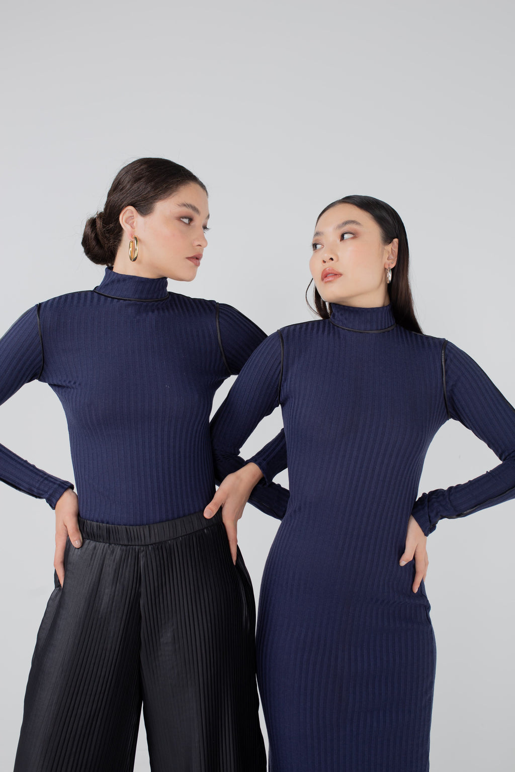 Blusa Malha Fanny Azul