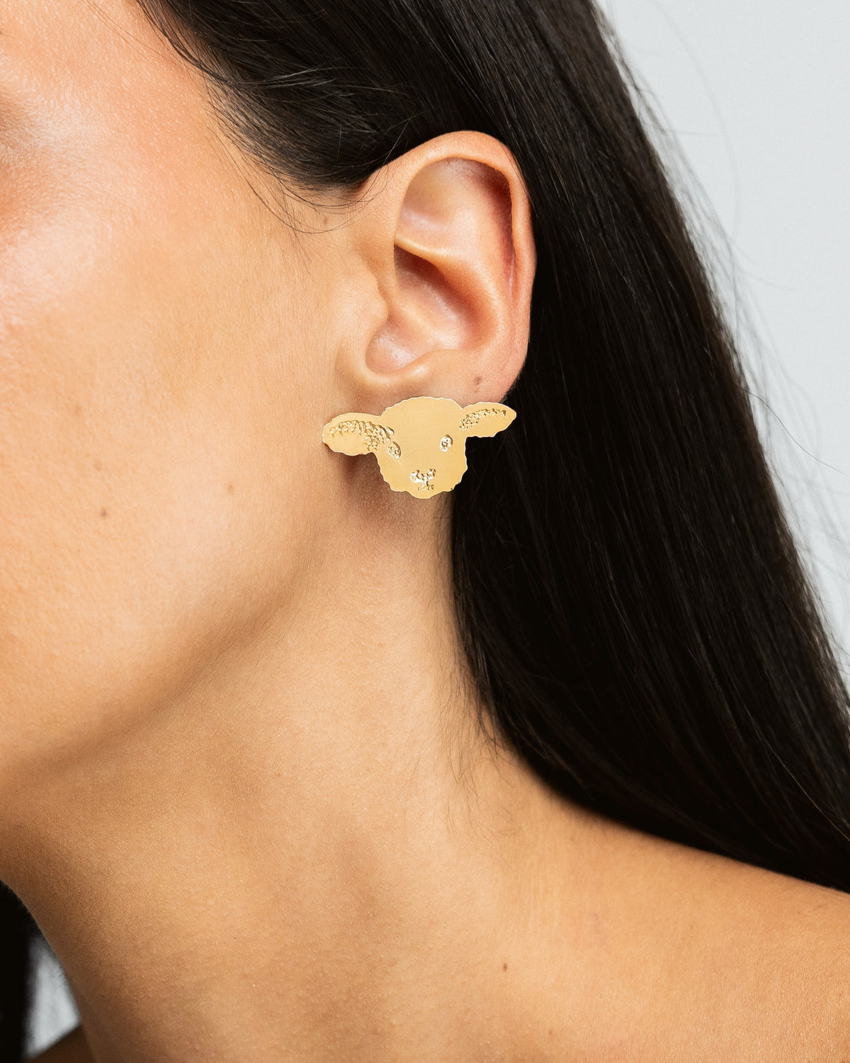 Brinco Carneiro Dourado (P)
