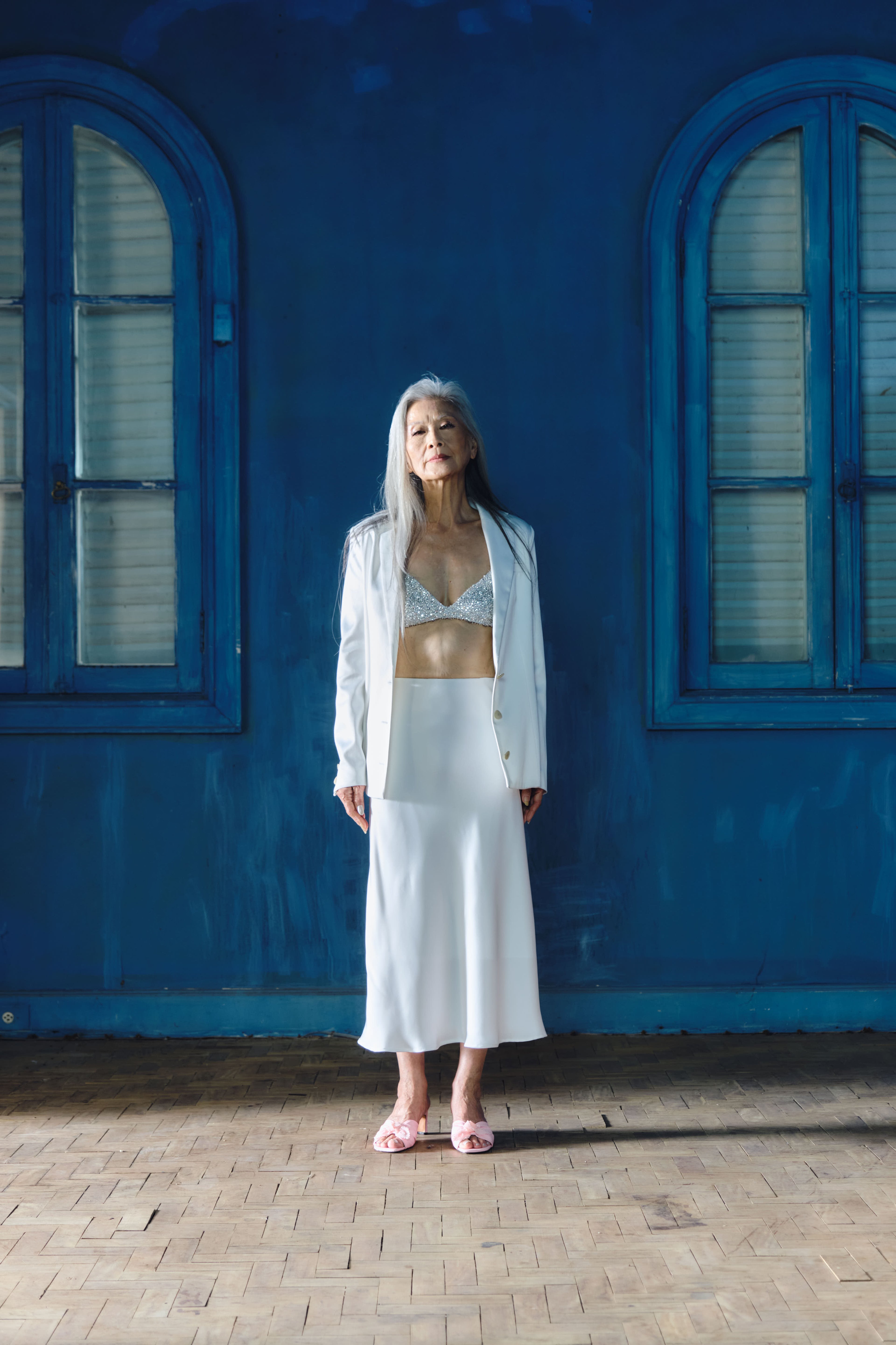 Saia Midi Off-White