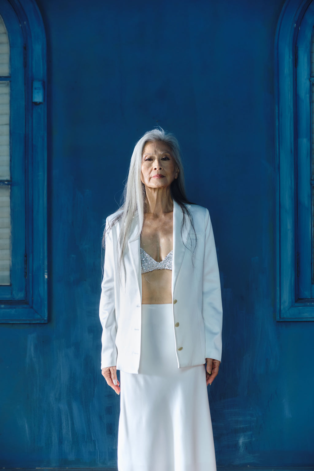 Saia Midi Off-White