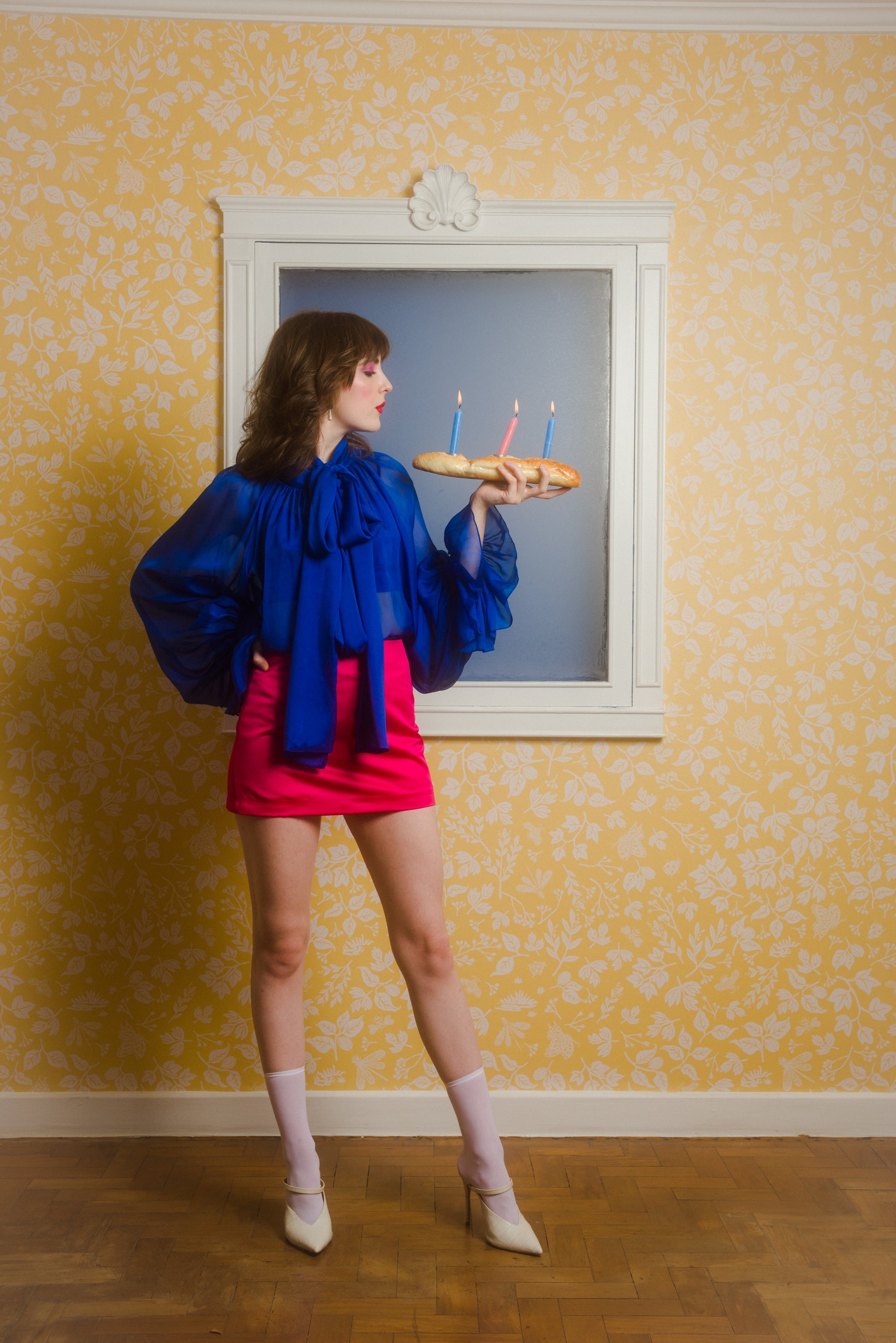 Mini Saia Daisy Pink