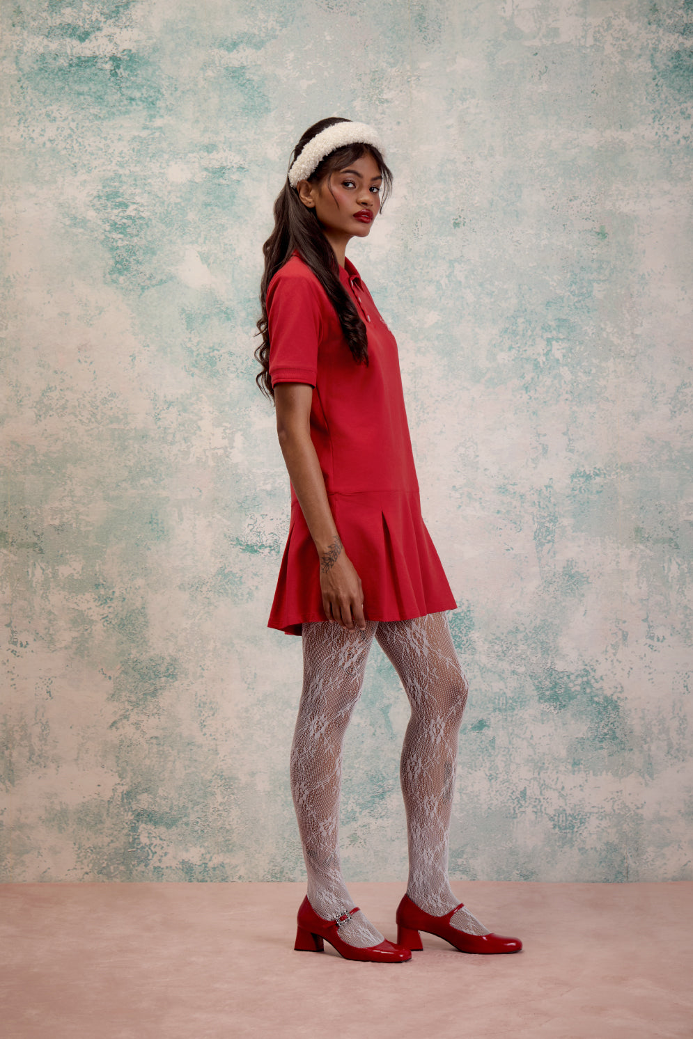 Vestido Polo Cherry
