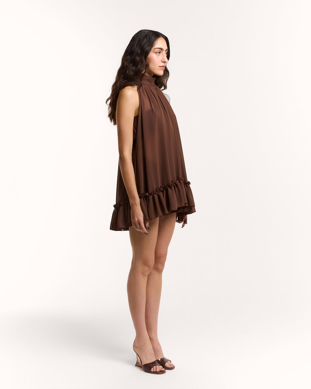 Vestido Coraline Marrom