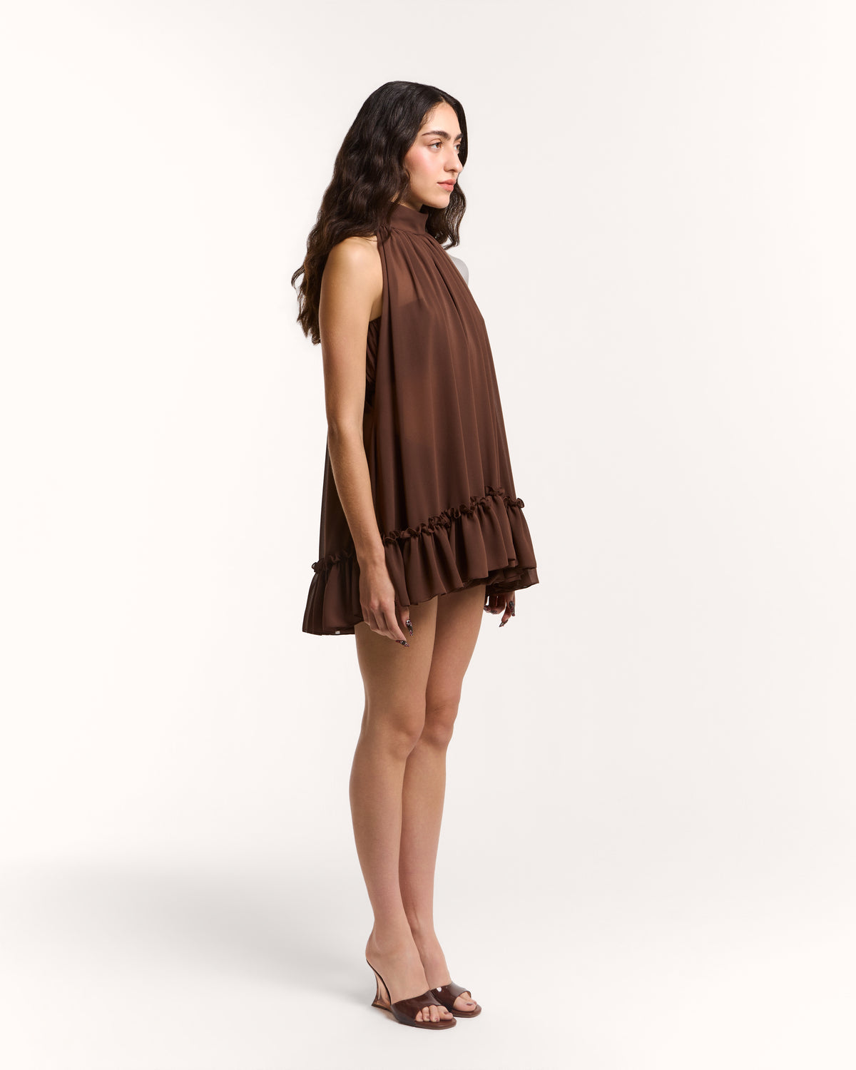 Vestido Coraline Marrom