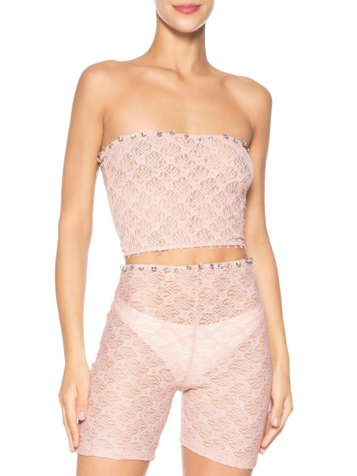 Jumpsuit Sparkle Rosa