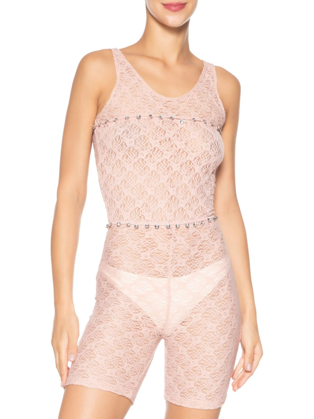 Jumpsuit Sparkle Rosa