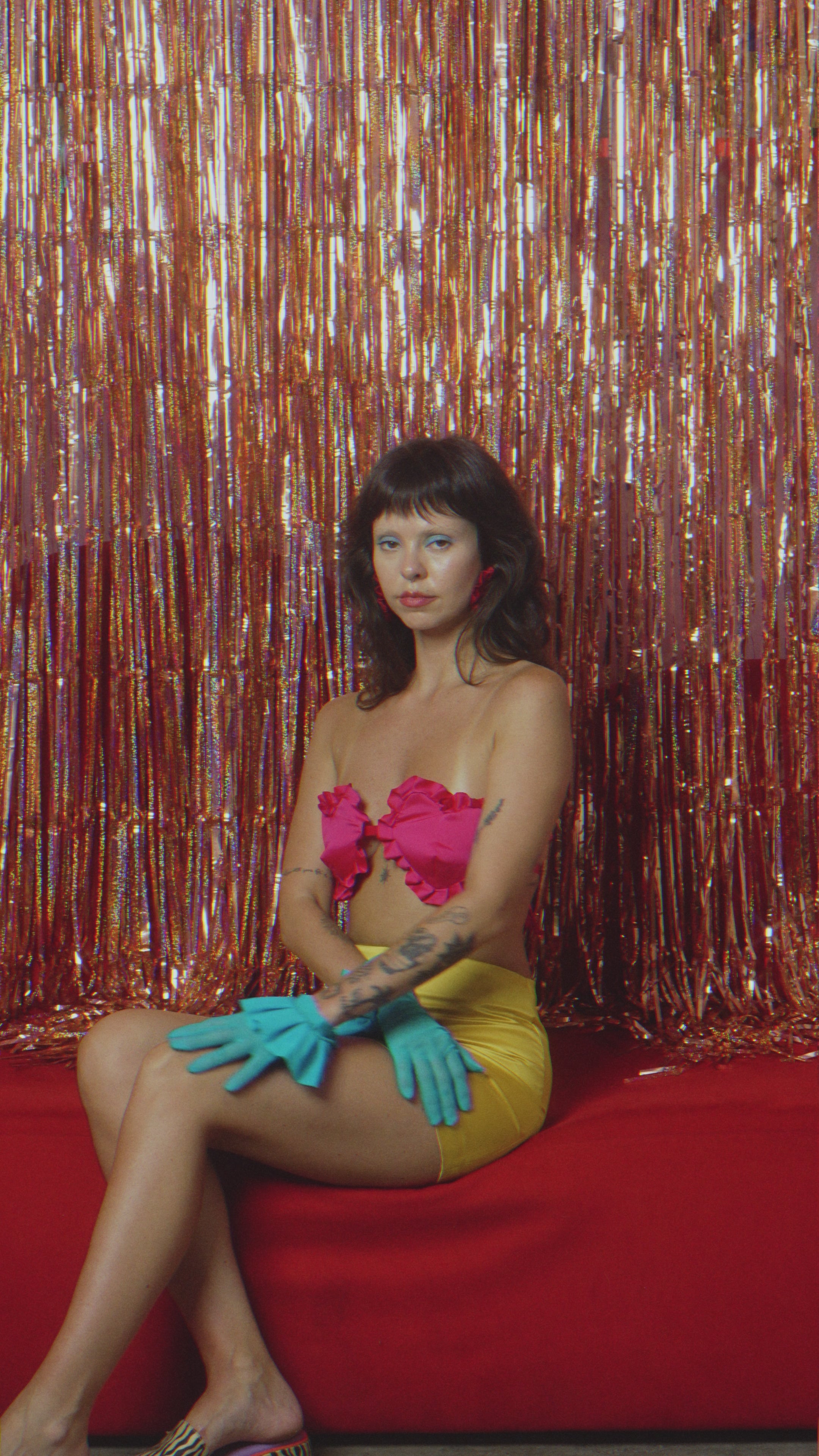 Top Biquini Coração