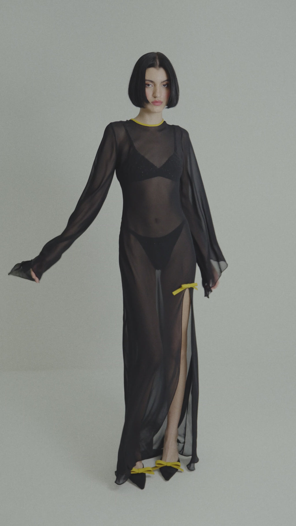 Vestido Vamp Longo