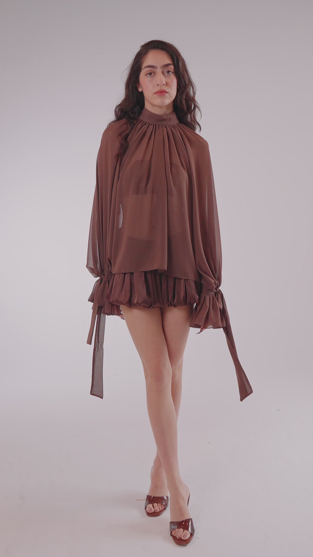 Blusa Bailey Marrom